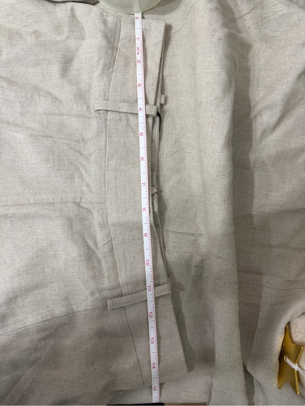 Zara Cream Linen-Blend Maxi Skirt - Picture 10 of 10